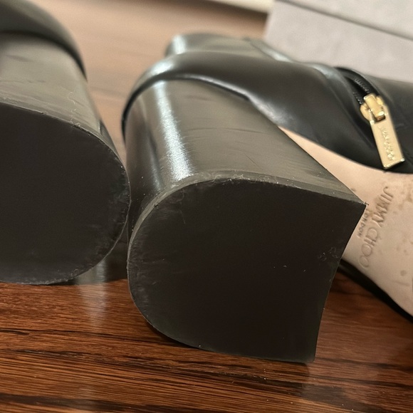 Jimmy Choo size 7, black. Worn a few times. See pictures. - Picture 7 of 8